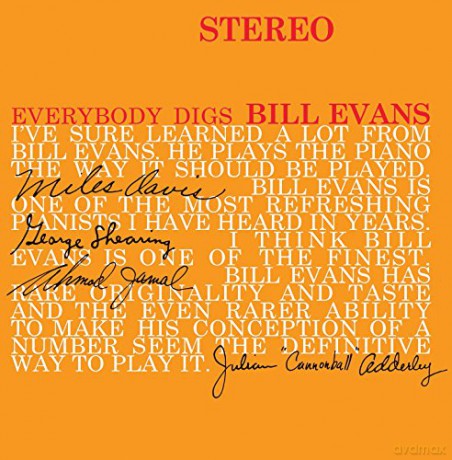 Bill Evans: Everybody Digs Bill Evans [Winyl]