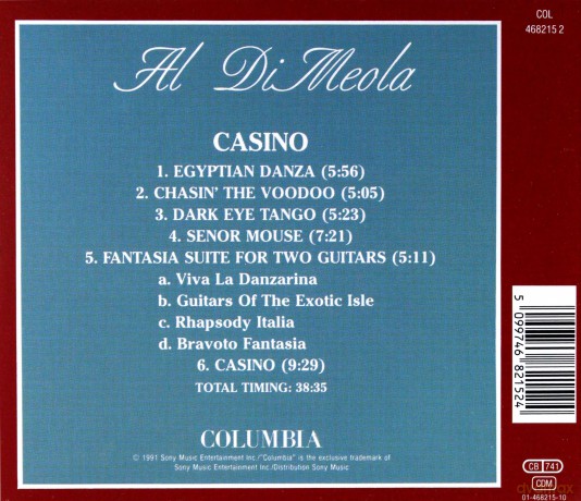 Al DiMeola: Casino [CD]