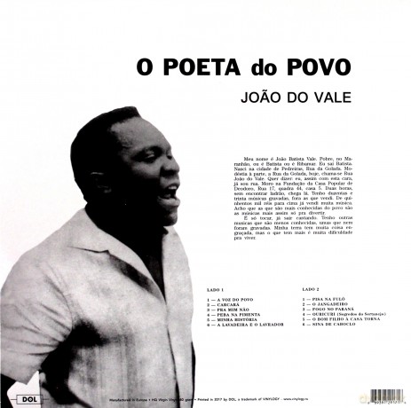 Joao Do Vale: O poeta do povo [Winyl]