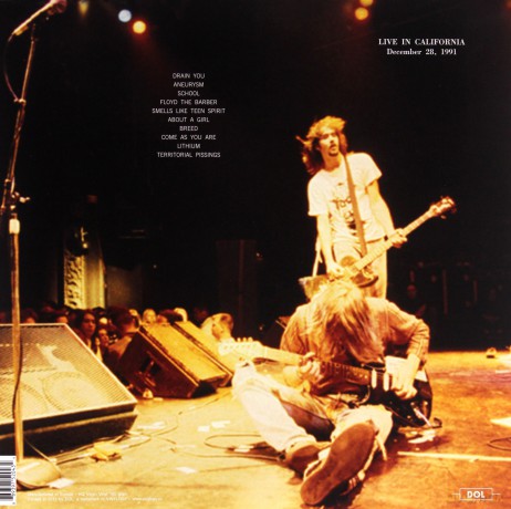 Nirvana: Live at Pat O' Brian Pavillion Del Mar. CA. December 28th. 1991 [Winyl]