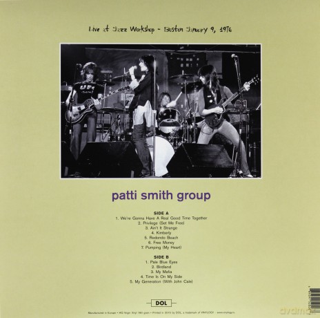 Patti Smith Group: Live In Boston - January 9. 1976 WBCN [Winyl]