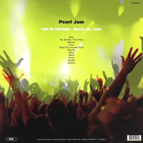 Pearl Jam: Chicago 3/28/92 [Winyl]