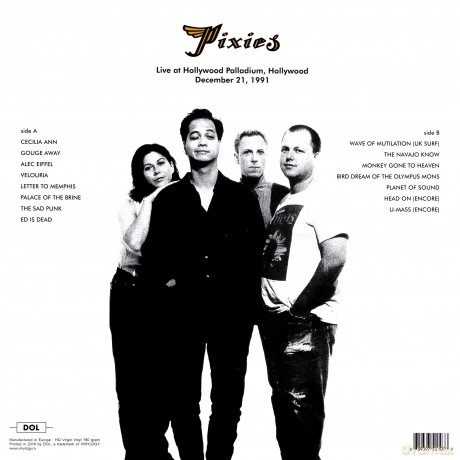 Pixies: Live at Hollywood Palladium Hollywood December 21 1991 [Winyl]