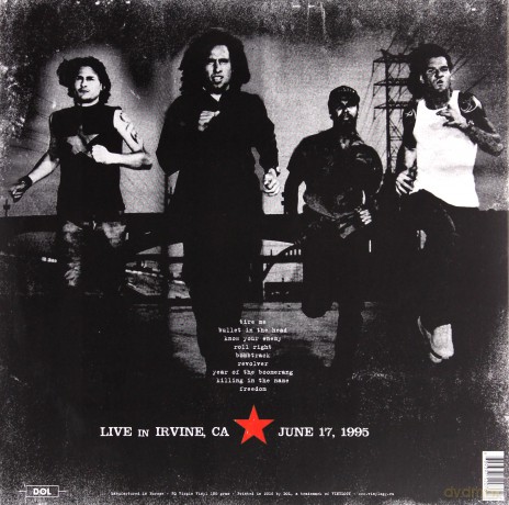 Rage Against The Machine: Live in Irvine. CA June 17 1995 KROQ-FM [Winyl]