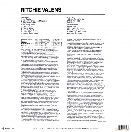 Ritchie Valens: Ritchie Valens [Winyl]