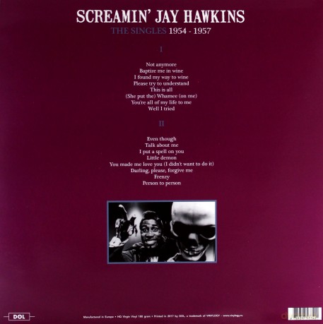 Screamin Jay Hawkins: The Singles 19541957 [Winyl]