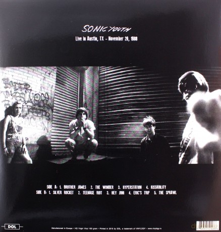 Sonic Youth: Live In Austin - November 26. 1988 [Winyl]