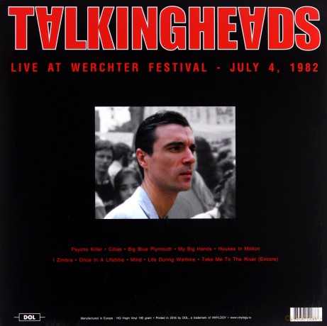 Talking Heads: Live at Werchter Festival. July 4 1982 Matrix-FM [Winyl]