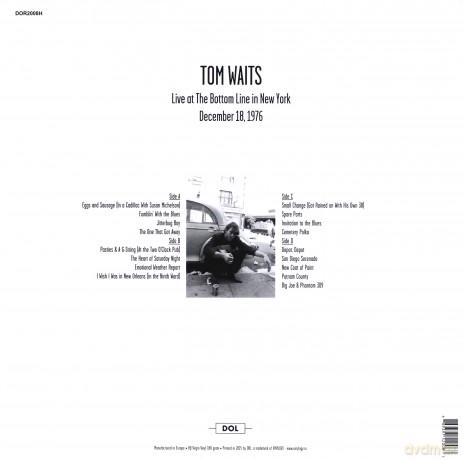 Tom Waits: Live At The Bottom Line. Nyc [2xWinyl]