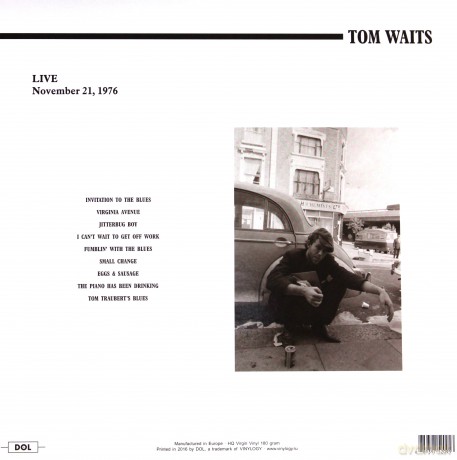 Tom Waits: Live at The Ivanhoe Theatre. Chicago. IL - November 21. 1976 [Winyl]