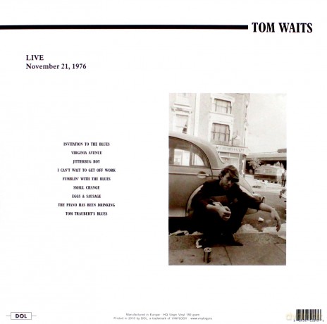 Tom Waits: Live at The Ivanhoe Theatre. Chicago. IL - November 21. 1976 [Winyl]