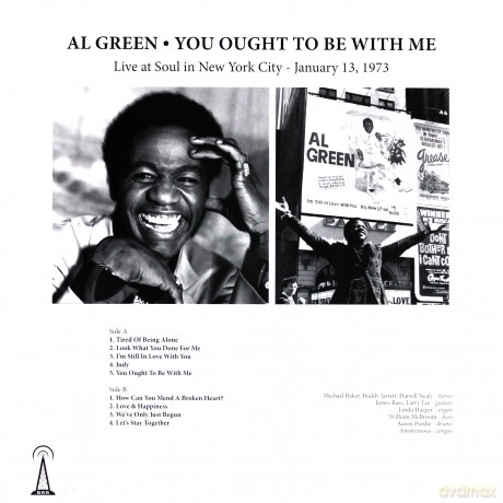 Al Green: You Ought To Be With Me: Live At Soul In New York City Jan 13 / 1973 [Winyl]