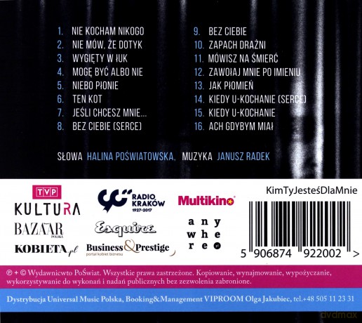 Janusz Radek: Kim Ty Jesteś Dla Mnie [CD]