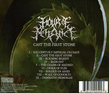 Hour Of Penance: Cast The First Stone [CD]