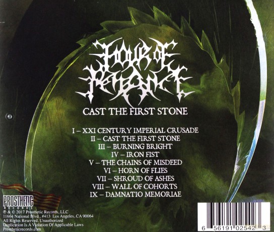 Hour Of Penance: Cast The First Stone [CD]