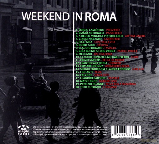 Weekend in Roma [CD]