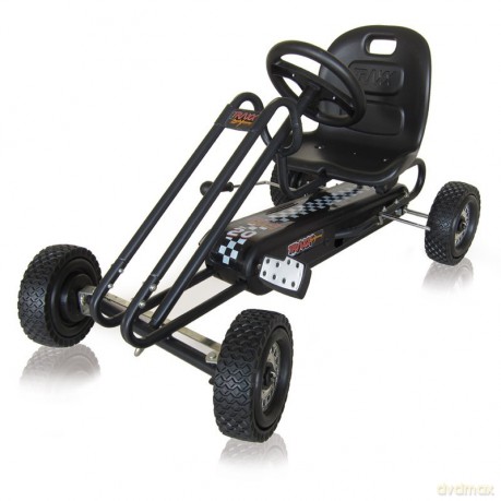 Gokart Piorun Tytanowa Czerń