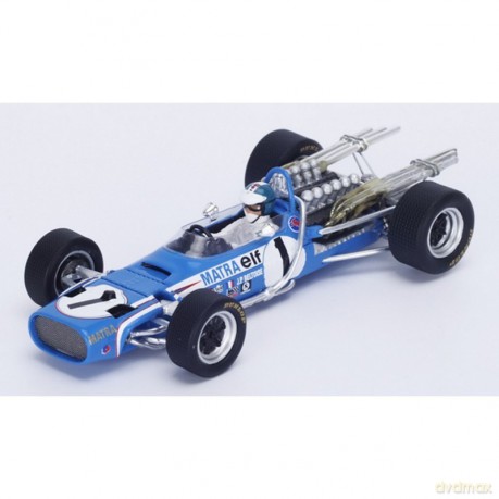 Matra MS11 #1 Jean Pierre Beltoise Monaco GP 1968
