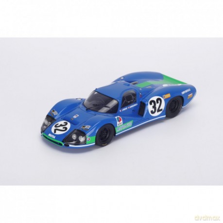 Matra-Simca MS 630 #32 J. Guichet/N. Vaccarella Le Mans 1969