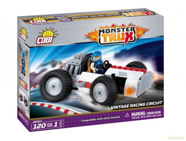MONSTER TRUX 120 el. Samochód wyścigowy [KLOCKI]