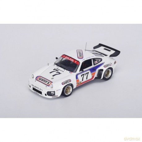 Porsche Carrera RSR #77 J. Hotchkis/D. Aase/R. Kirby 20th Le Mans 1977