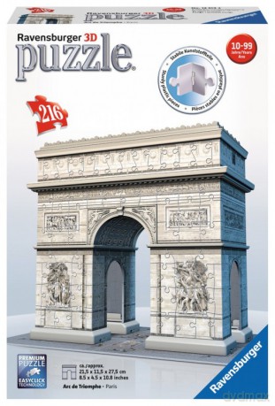 RAVENSBURGER 216 el. Łuk Triumfalny [PUZZLE]