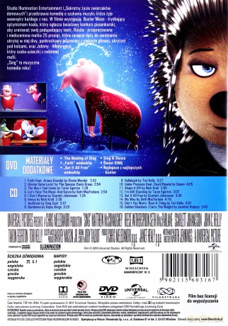 Sing (Wydanie Specjalne) [DVD]+[CD]