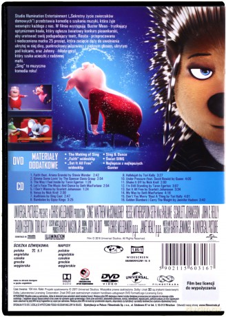 Sing (Wydanie Specjalne) [DVD]+[CD]