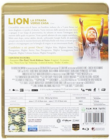 Lion. La Strada Verso Casa [Blu-Ray]