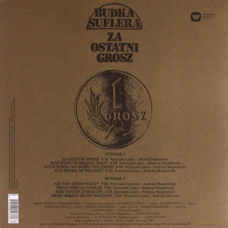 Budka Suflera: Za Ostatni Grosz [Winyl]