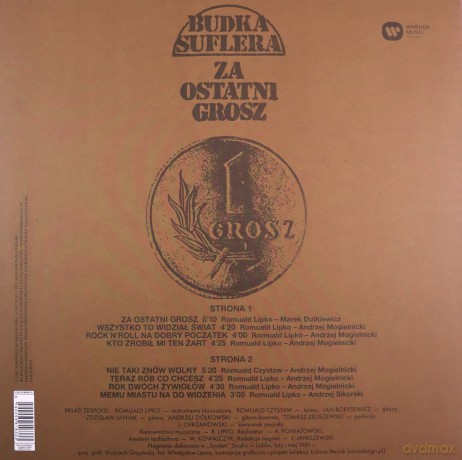 Budka Suflera: Za Ostatni Grosz [Winyl]
