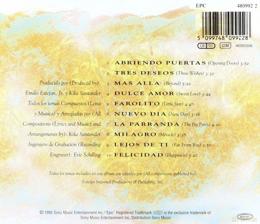 Gloria Estefan: Abriendo Puertas [CD]