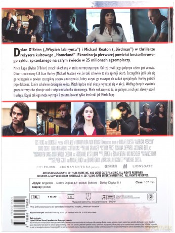 American Assassin (booklet) [DVD]