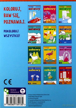 Dom. Kolorowe zabawy - Kolorowe Zabawy [KSIĄŻKA]