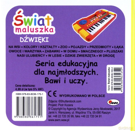 Dźwięki. Świat maluszka - Piotr Kozera [KSIĄŻKA]