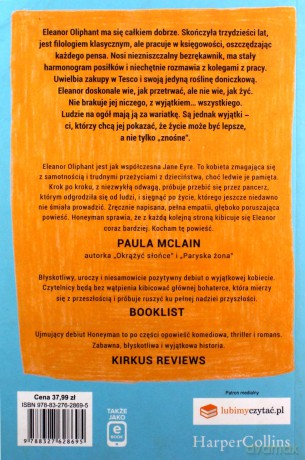 Eleanor Oliphant ma się całkiem dobrze - Gail Honeyman [KSIĄŻKA]