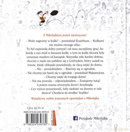 Jesień Mikołajka - Rene Goscinny [KSIĄŻKA]