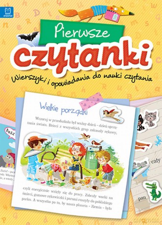 Pierwsze czytanki. Wierszyki i opowiadania do nauki czytania [KSIĄŻKA]