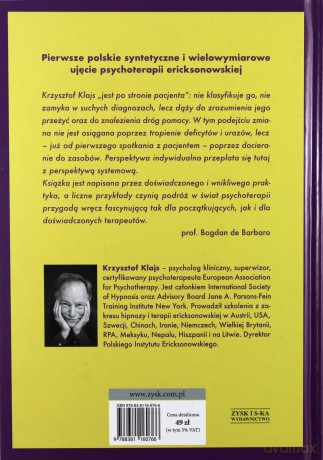 Poznawanie pacjenta w psychoterapii ericksonowskiej - Krzysztof Klajs [KSIĄŻKA]