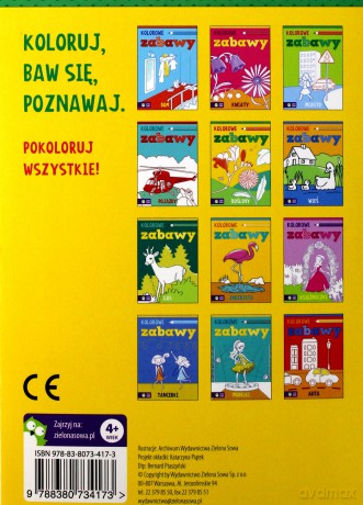 Rośliny Kolorowe zabawy [KSIĄŻKA]