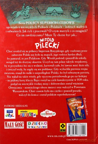 Rotmisrz Witold Pilecki. Polscy superbohaterowie - Małgorzata Strękowska-Zaremba [KSIĄŻKA]