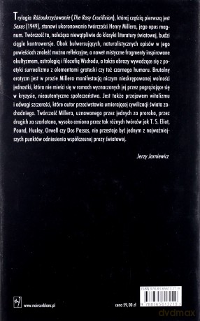 Sexus różoukrzyżowanie (Tom 1) - Henry Miller [KSIĄŻKA]