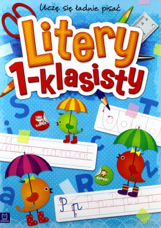 Uczę się ładnie pisać. Litery 1-klasisty [KSIĄŻKA]