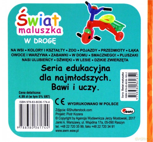 W drogę. Świat maluszka - Piotr Kozera [KSIĄŻKA]