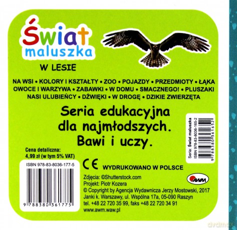 W lesie. Świat maluszka - Piotr Kozera [KSIĄŻKA]