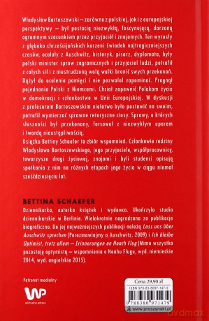 Walczyć o wolność. Żyć niezależnie. Wspomnienia o Władysławie Bartoszewskim - Bettina Schaefer [KSIĄŻKA]