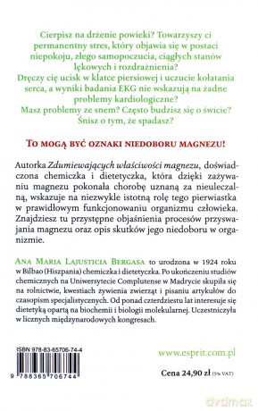 Zdumiewające właściwości magnezu - Ana Maria L. Bergasa [KSIĄŻKA]
