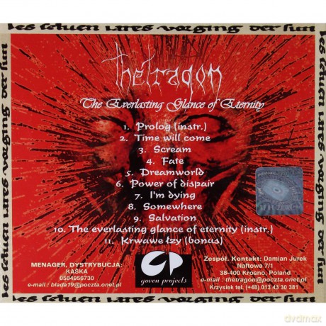 Thetragon: The Everlasting Glance Of Eternity [CD]