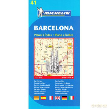 Barcelona. Plan Miasta Michelin