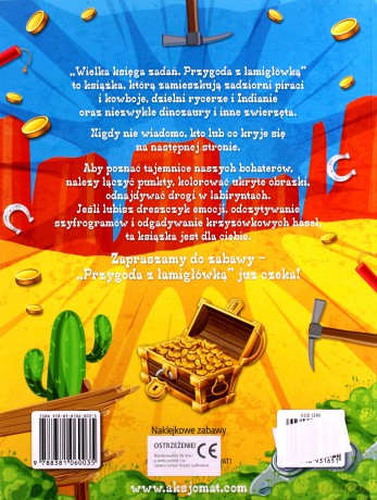 Wielka księga zadań. Przygoda z łamigłówką [KSIĄŻKA]